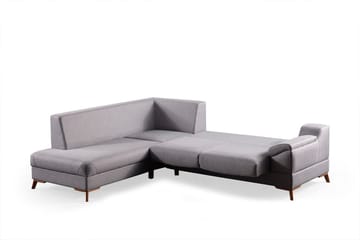 Hjørnesovesofa Atelier Del Sofa Aqua Grey (225/275 x 100 x 90 cm) Venstre - Møbler - Sofaer - Sovesofaer