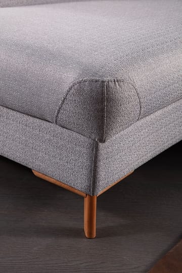 Hjørnesovesofa Atelier Del Sofa Aqua Grey (225/275 x 100 x 90 cm) Venstre - Møbler - Sofaer - Sovesofaer