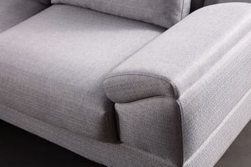 Hjørnesovesofa Atelier Del Sofa Aqua Grey (225/275 x 100 x 90 cm) Venstre - Møbler - Sofaer - Sovesofaer