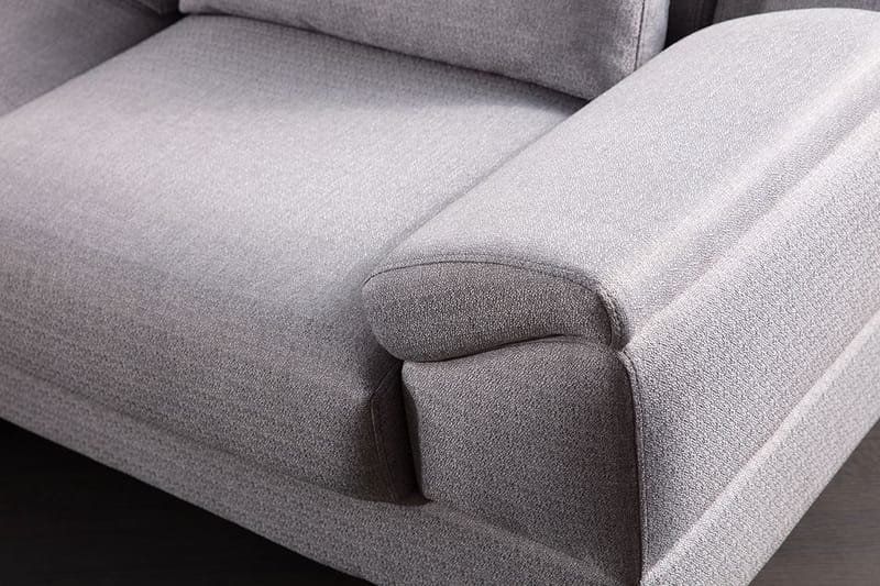 Hjørnesovesofa Atelier Del Sofa Aqua Grey (225/275 x 100 x 90 cm) Venstre - Møbler - Sofaer - Sovesofaer