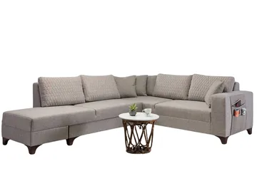 Hjørnesovesofa Atelier Del Sofa Loft Venstre (230 x 90 x 150 cm) Krem - Krem - Møbler - Sofaer - Sovesofaer