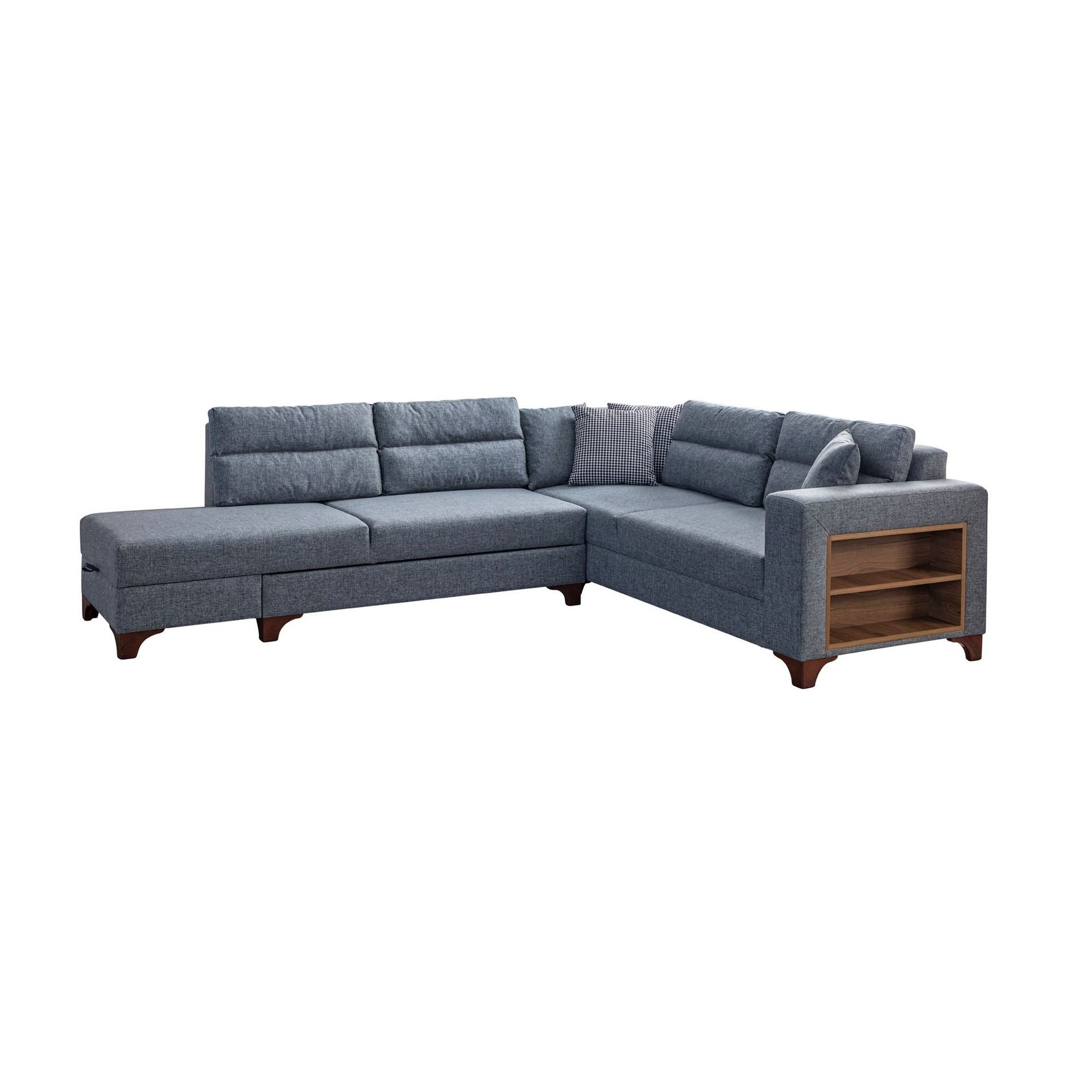 Hjørnesovesofa Atelier Del Sofa T-Loft Høyre (230 x 90 x 150 cm) Grå - Grå