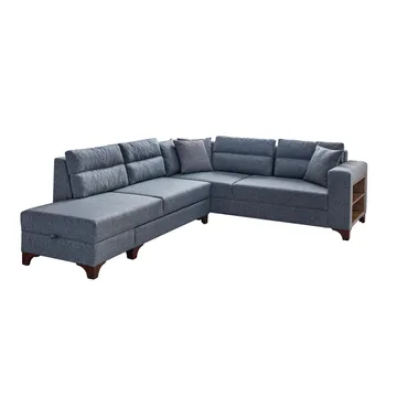 Hjørnesovesofa Atelier Del Sofa T-Loft Høyre (230 x 90 x 150 cm) Grå - Grå - Møbler - Sofaer - Sovesofaer