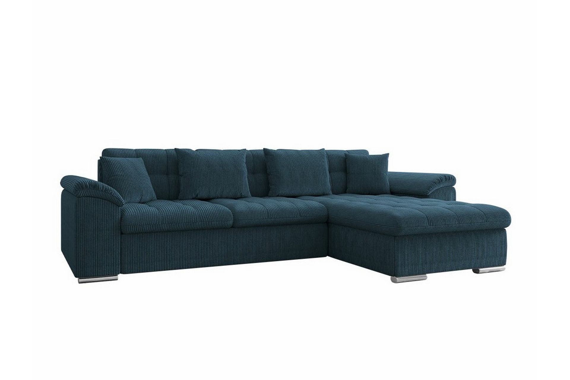 Camior 3-seters Hjørnesovesofa - Mørkeblå - Møbler - Sofaer - Sovesofaer