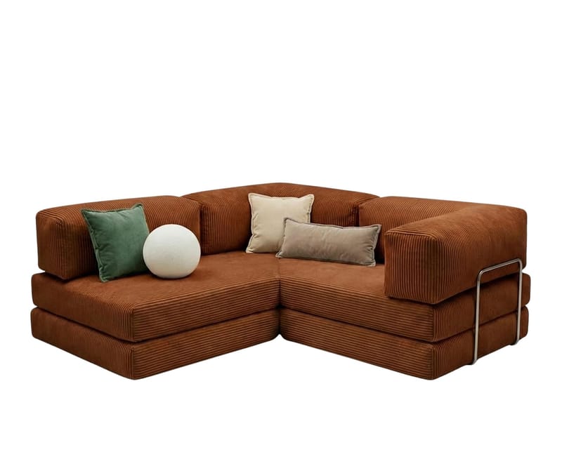 Corner Sofa-Bed Atelier Del Sofa - Møbler - Sofaer - Sovesofaer - Hjørnesovesofa