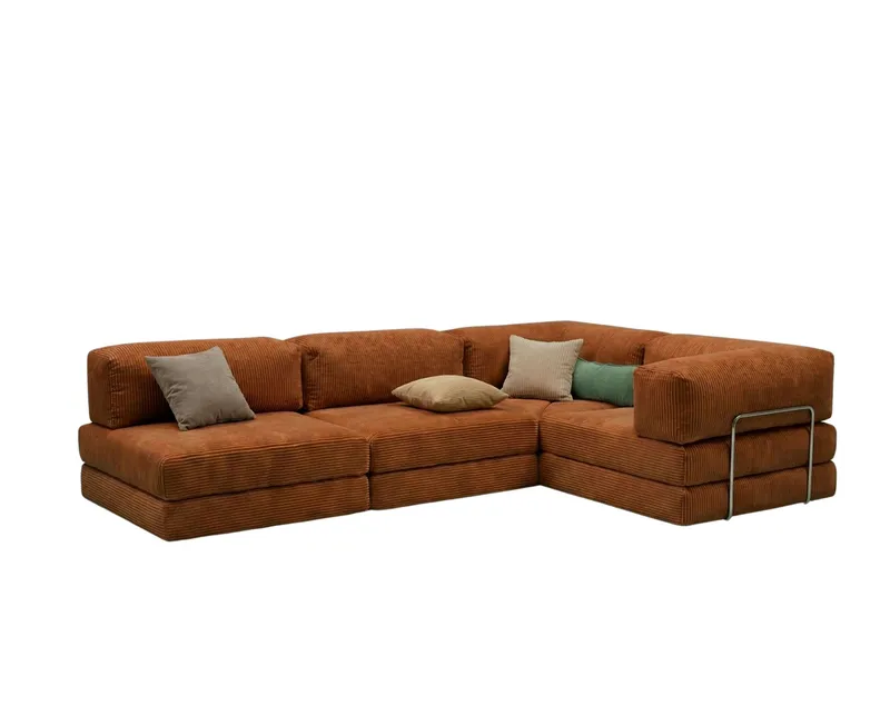 Corner Sofa-Bed Atelier Del Sofa - Møbler - Sofaer - Sovesofaer - Hjørnesovesofa