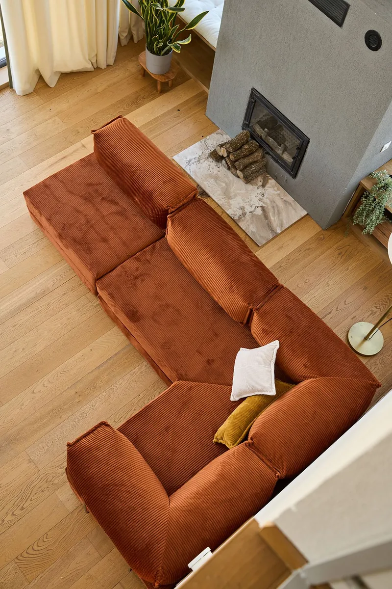 Corner Sofa-Bed Atelier Del Sofa - Møbler - Sofaer - Sovesofaer - Hjørnesovesofa