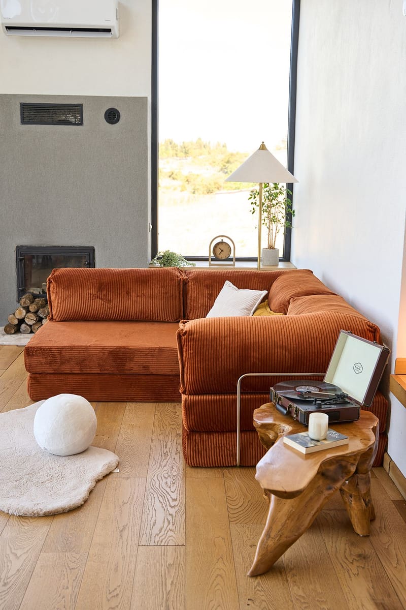 Corner Sofa-Bed Atelier Del Sofa - Møbler - Sofaer - Sovesofaer - Hjørnesovesofa