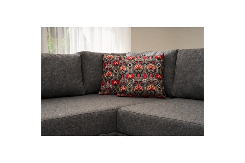 Hjørnesovesofa Cove Venstre Grå - Mørkegrå - Møbler - Sofaer - Sovesofaer