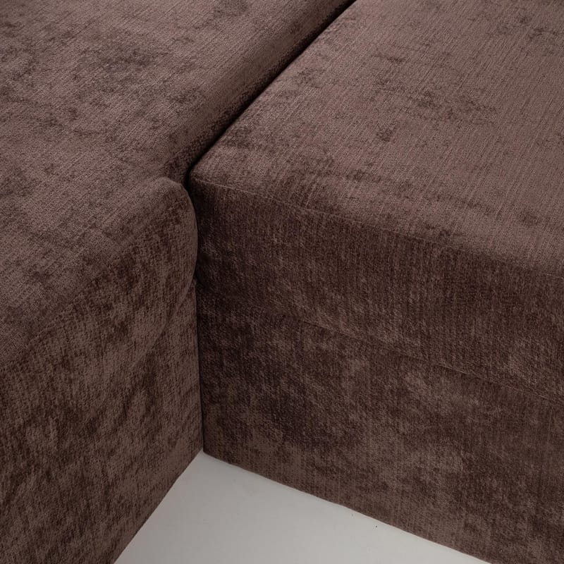Hjørnesovesofa Fenor - Brun - Møbler - Sofaer - Sovesofaer