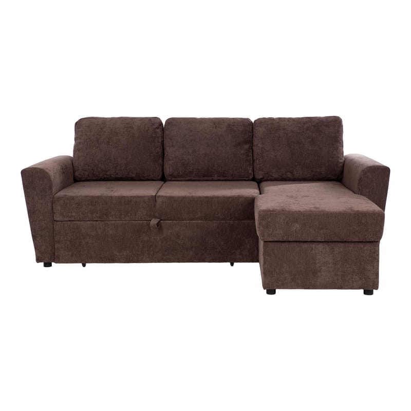 Hjørnesovesofa Fenor - Brun - Møbler - Sofaer - Sovesofaer