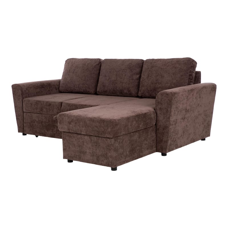 Hjørnesovesofa Fenor - Brun - Møbler - Sofaer - Sovesofaer