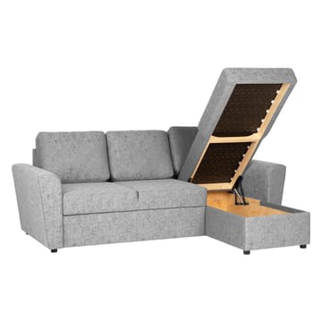 Hjørnesovesofa Fenor - Grå - Møbler - Sofaer - Sovesofaer