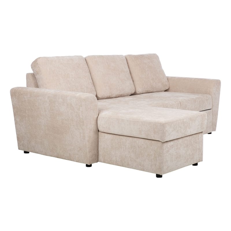 Hjørnesovesofa Fenor - Lys beige - Møbler - Sofaer - Sovesofaer