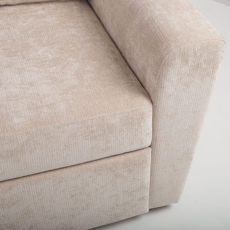 Hjørnesovesofa Fenor - Lys beige - Møbler - Sofaer - Sovesofaer