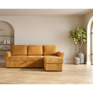 Hjørnesovesofa Fenor - Lys gul - Møbler - Sofaer - Sovesofaer