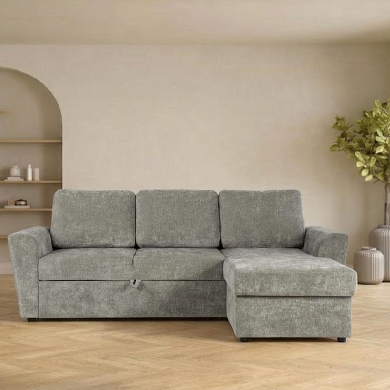 Hjørnesovesofa Fenor - Lysegrønn - Møbler - Sofaer - Sovesofaer