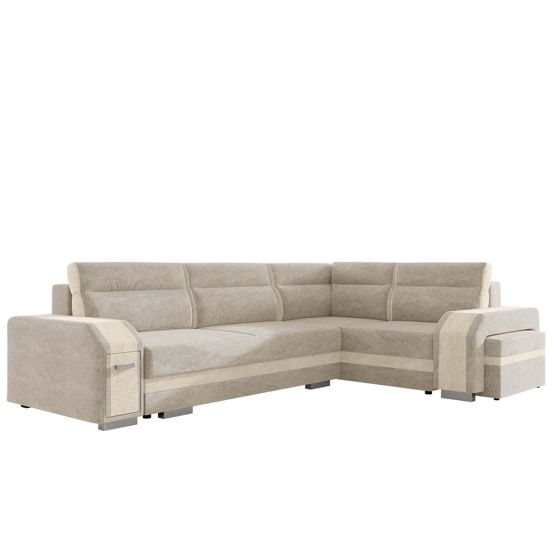hjørnesofa Assan Nazar 225.02 + Nazar 225.01 Høyrevendt - beige