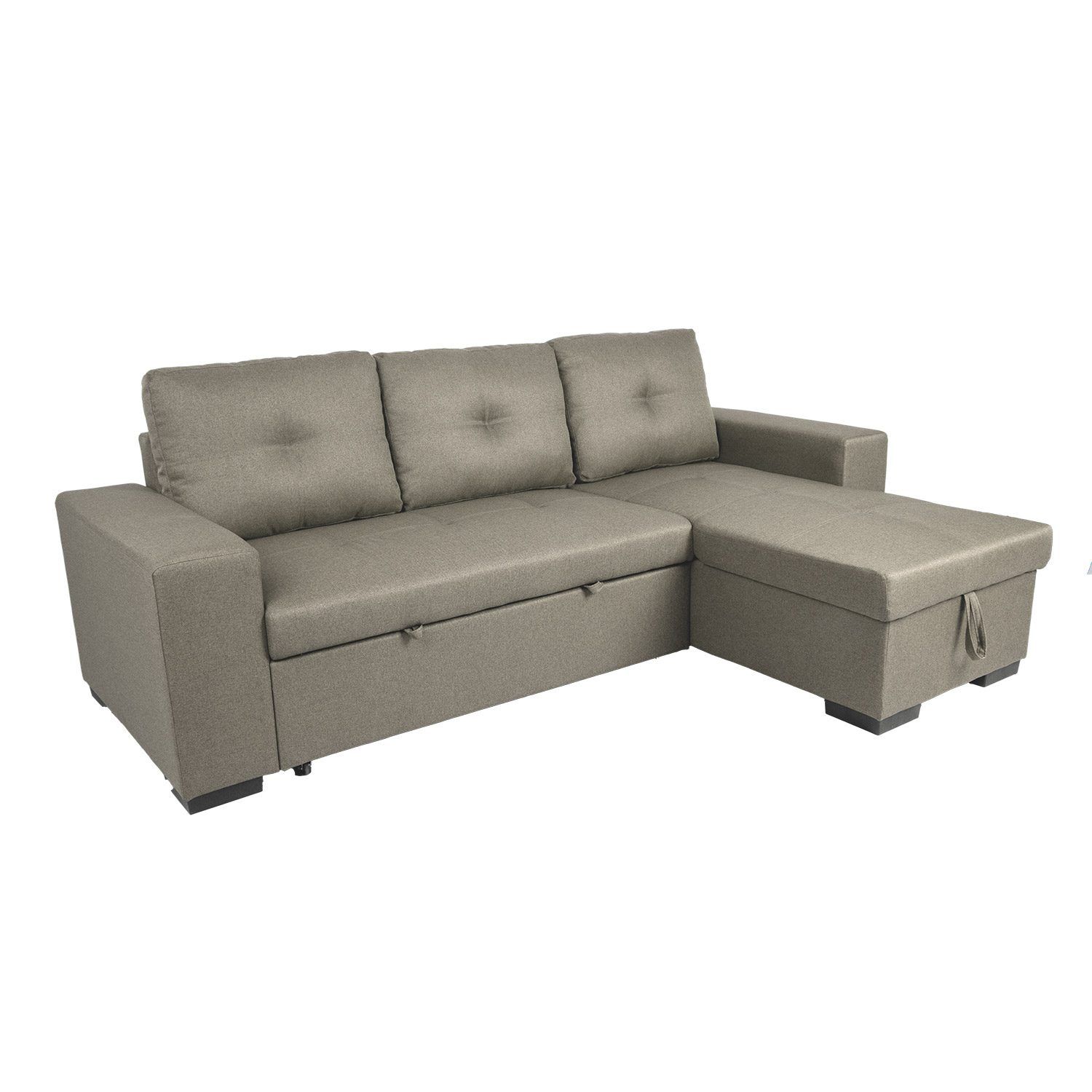 Hjørnesovesofa HOME4YOU Carita Beige - beige