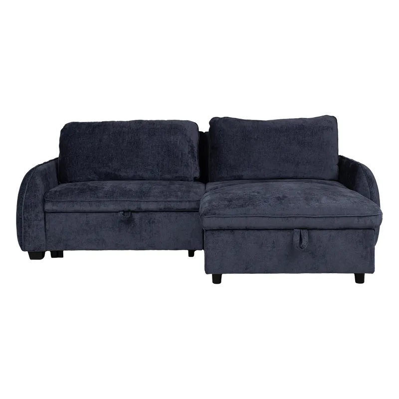 Hjørnesovesofa Klevor - Blå - Møbler - Sofaer - Sovesofaer