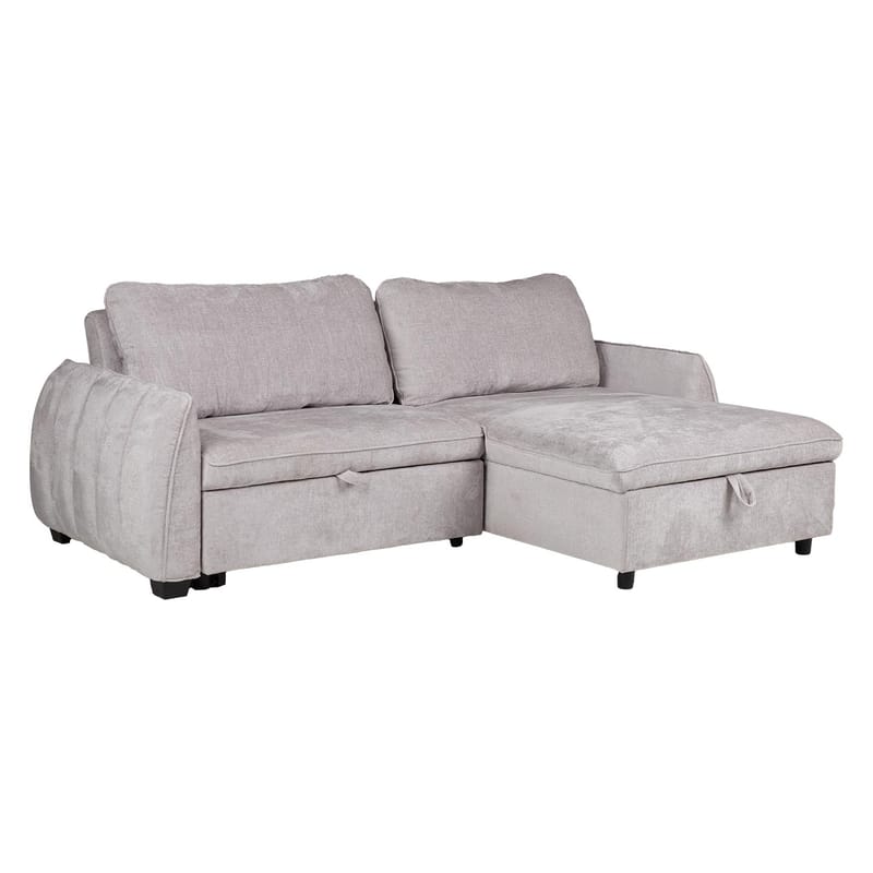 Hjørnesovesofa Klevor, Lys grå