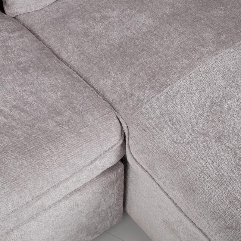 Hjørnesovesofa Klevor - Lys grå - Møbler - Sofaer - Sovesofaer