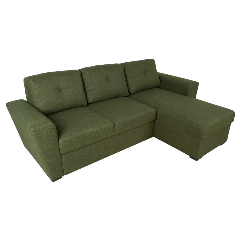 Hjørnesovesofa Korsvik - Grønn - Møbler - Sofaer - Sovesofaer