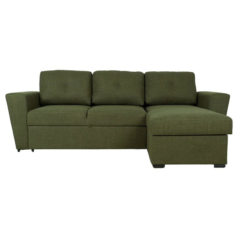 Hjørnesovesofa Korsvik - Grønn - Møbler - Sofaer - Sovesofaer