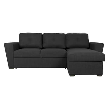 Hjørnesovesofa Korsvik - Mørk grå - Møbler - Sofaer - Sovesofaer