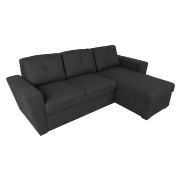 Hjørnesovesofa Korsvik - Mørk grå - Møbler - Sofaer - Sovesofaer