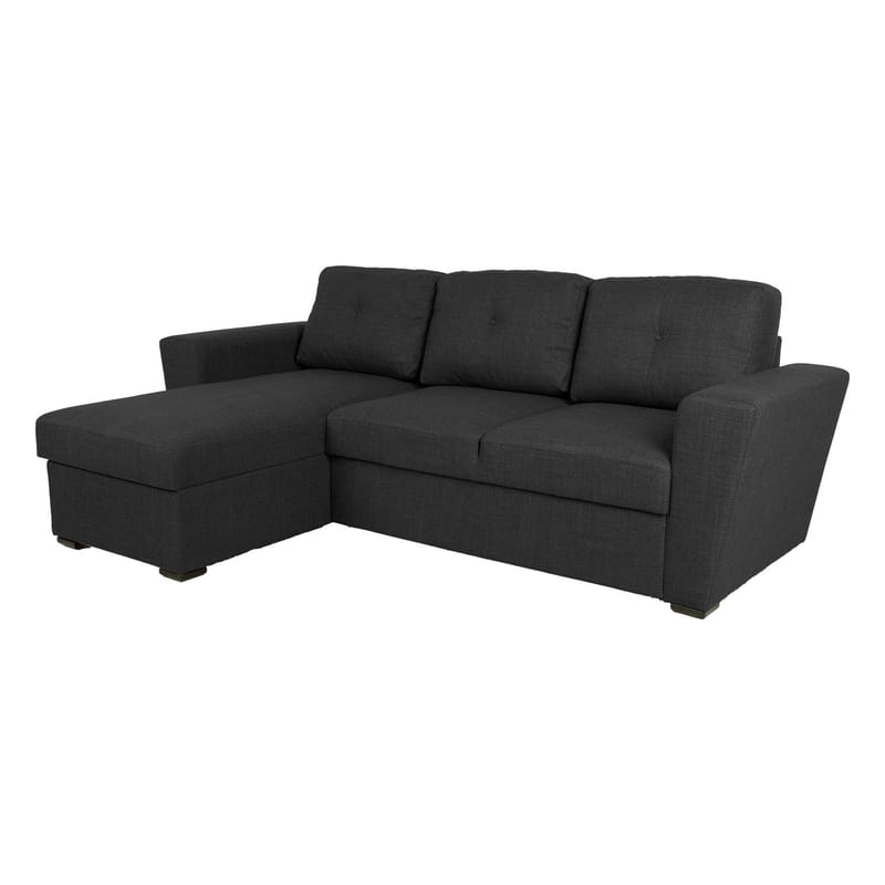 Hjørnesovesofa Korsvik - Mørk grå - Møbler - Sofaer - Sovesofaer