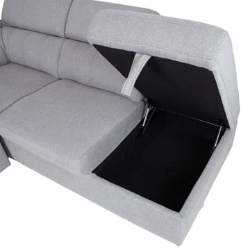 Hjørnesovesofa Selmar Høyre - Grå - Møbler - Sofaer - Sovesofaer