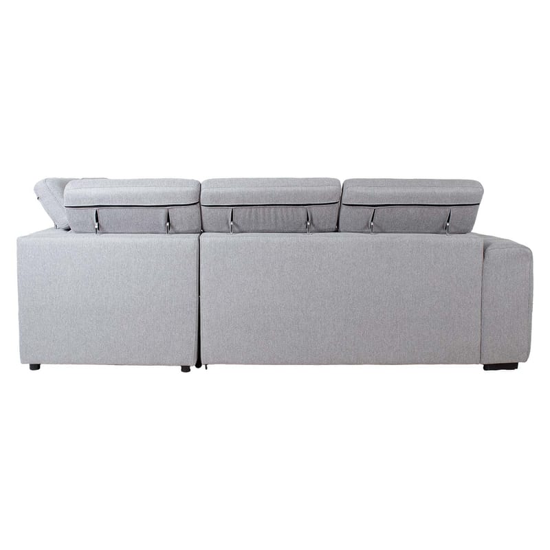 Hjørnesovesofa Selmar Høyre - Grå - Møbler - Sofaer - Sovesofaer