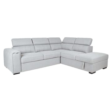 Hjørnesovesofa Selmar Høyre - Grå - Møbler - Sofaer - Sovesofaer