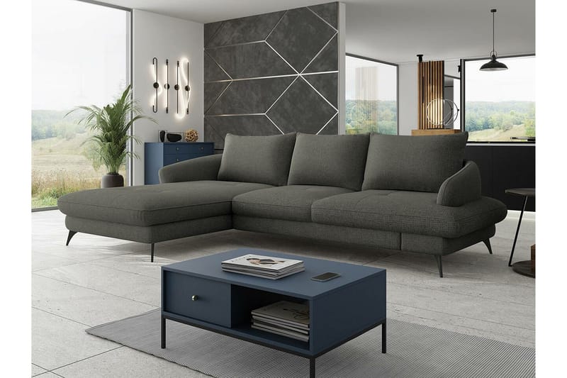 Telford 3-seters Hjørnesovesofa - Møbler - Sofaer - Sovesofaer - Hjørnesovesofa