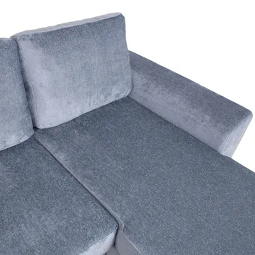 Hjørnesovesofa Tjörnö - Blågrå - Møbler - Sofaer - Sovesofaer