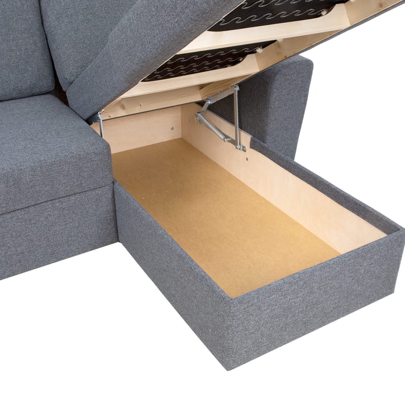 Hjørnesovesofa Tjörnö - Grå - Møbler - Sofaer - Sovesofaer