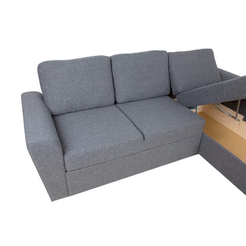 Hjørnesovesofa Tjörnö - Grå - Møbler - Sofaer - Sovesofaer