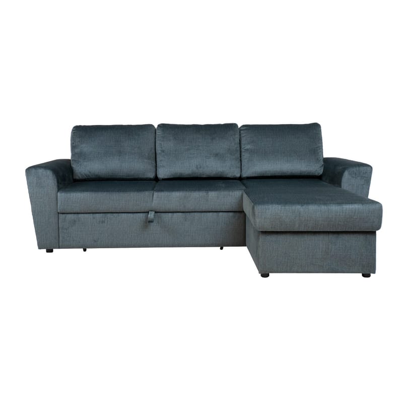 Hjørnesovesofa Tjörnö - Grønn fløyel - Møbler - Sofaer - Sovesofaer