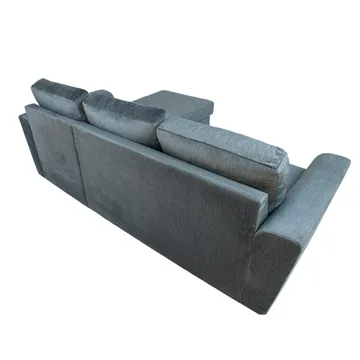 Hjørnesovesofa Tjörnö - Grønn fløyel - Møbler - Sofaer - Sovesofaer