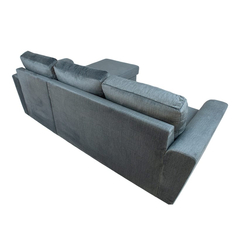 Hjørnesovesofa Tjörnö - Grønn fløyel - Møbler - Sofaer - Sovesofaer