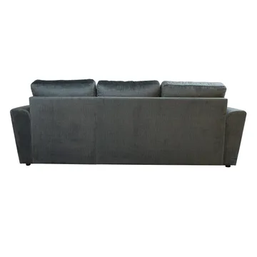 Hjørnesovesofa Tjörnö - Grønn fløyel - Møbler - Sofaer - Sovesofaer