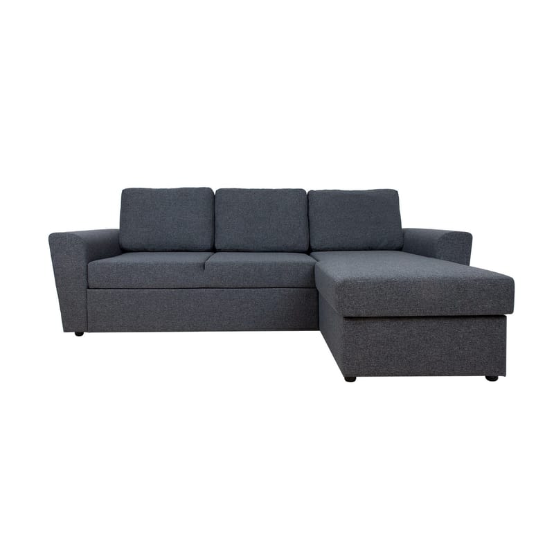 Hjørnesovesofa Tjörnö - Mørk grå - Møbler - Sofaer - Sovesofaer
