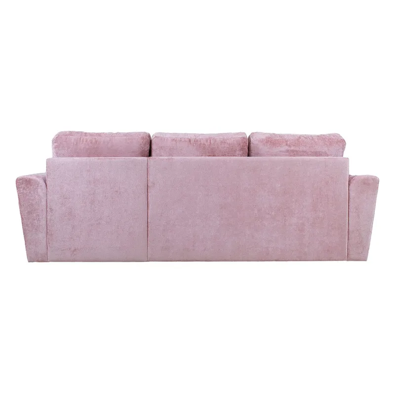 Hjørnesovesofa Tjörnö - Rosa - Møbler - Sofaer - Sovesofaer