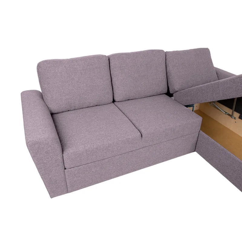 Hjørnesovesofa Tjörnö - Vintage rosa - Møbler - Sofaer - Sovesofaer