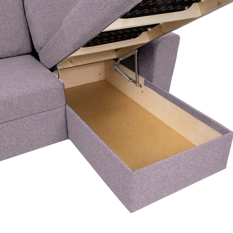 Hjørnesovesofa Tjörnö - Vintage rosa - Møbler - Sofaer - Sovesofaer