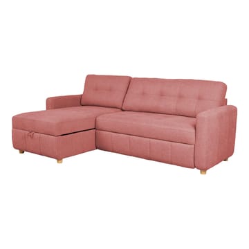 Hjørnesovesofa Porsen - Rosa - Møbler - Sofaer - Sovesofaer