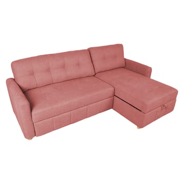 Hjørnesovesofa Porsen - Rosa - Møbler - Sofaer - Sovesofaer
