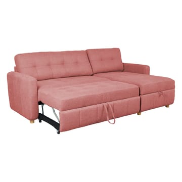 Hjørnesovesofa Porsen - Rosa - Møbler - Sofaer - Sovesofaer