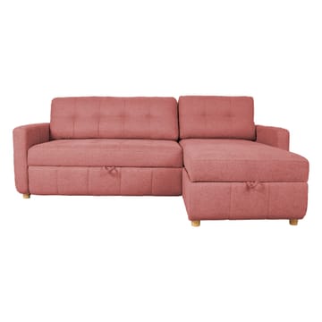 Hjørnesovesofa Porsen - Rosa - Møbler - Sofaer - Sovesofaer